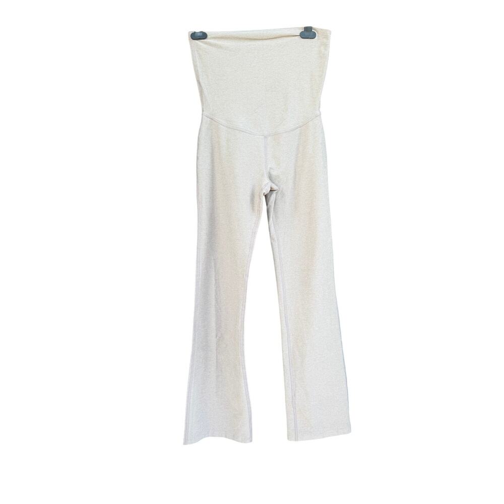 BEYOND THE BUMP Beyond Yoga Spacedye Maternity Flare Pants M